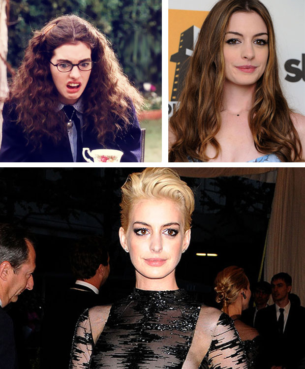 Anne Hathaway cambio look