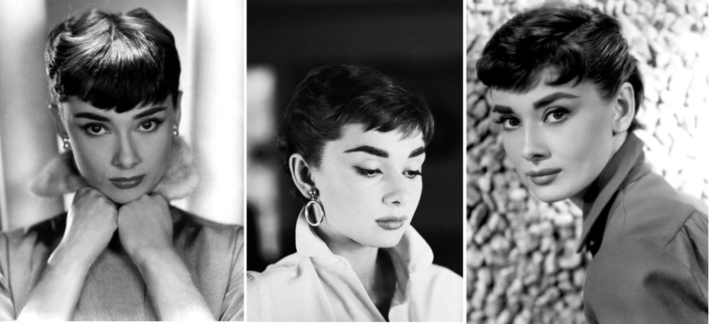 Audrey Hepburn beauty look