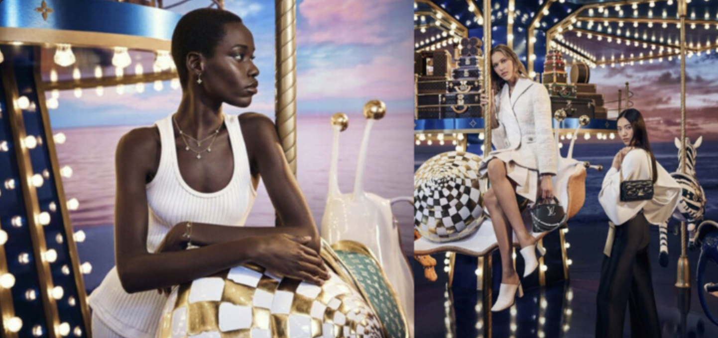 collezione moda natale 2024 louis vuitton