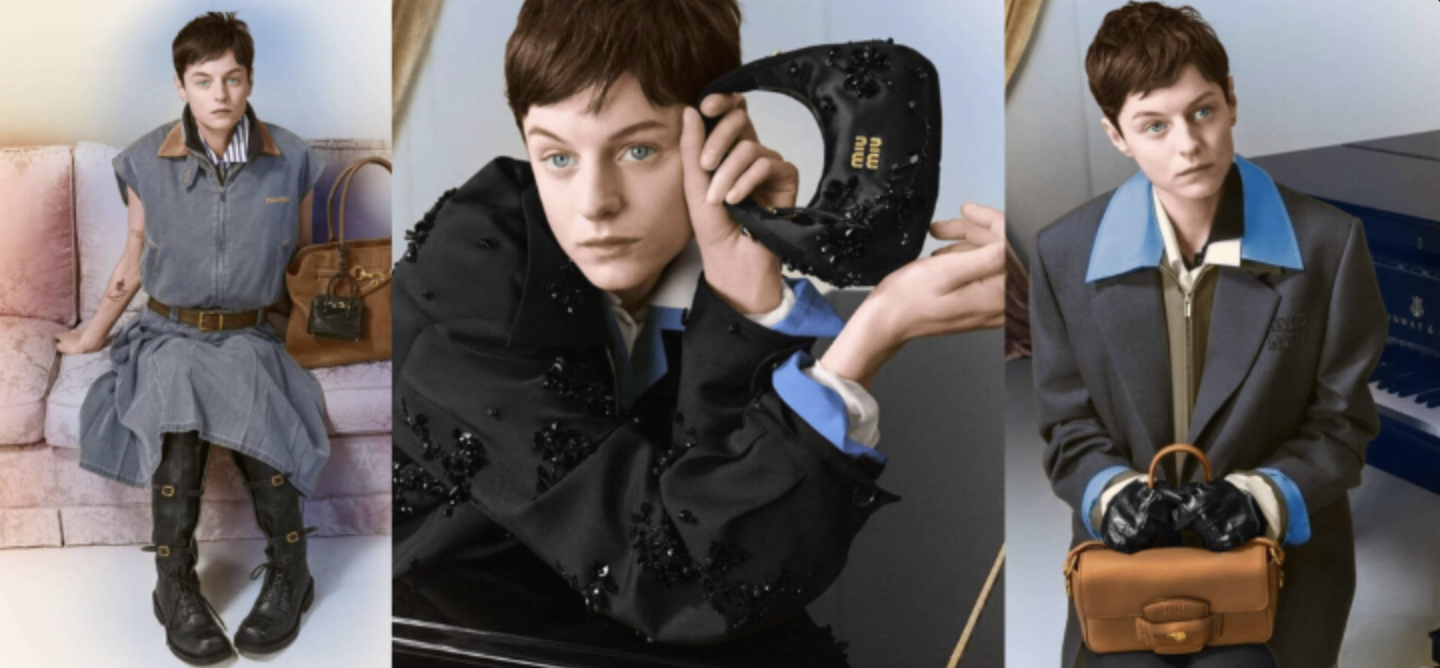 collezione moda natale 2024 miu miu