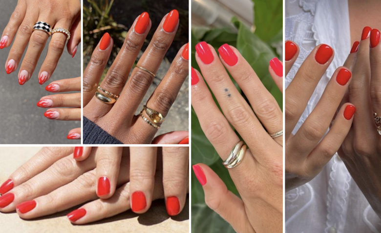 smalto rosso corallo