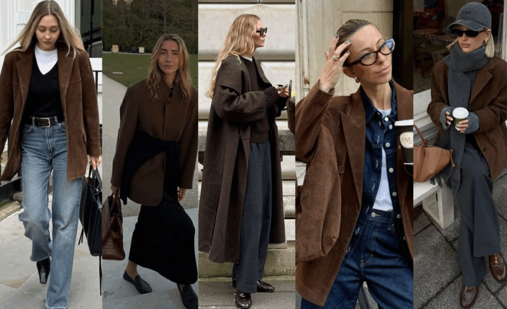 Come indossare il marrone outfit
