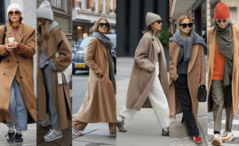 come abbinare il cappotto cammello