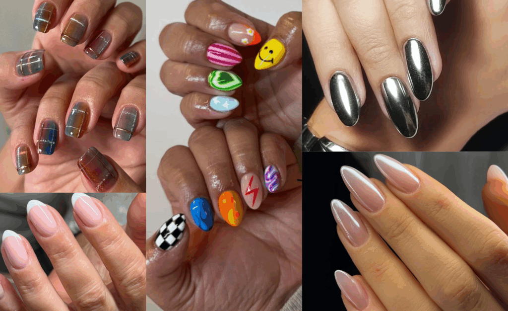 manicure anni 90 e nail art