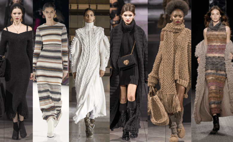 tendenze autunno vestiti a maglia