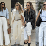 come indossare i pantaloni bianchi