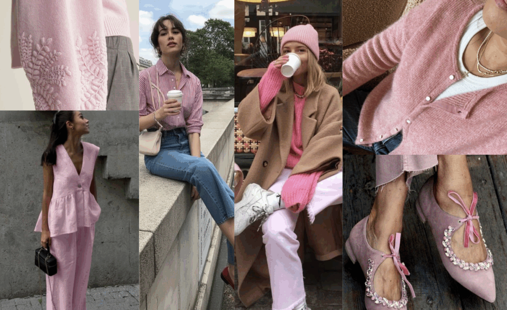 idee su come indossare il rosa